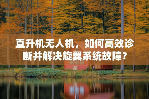 直升机无人机，如何高效诊断并解决旋翼系统故障？
