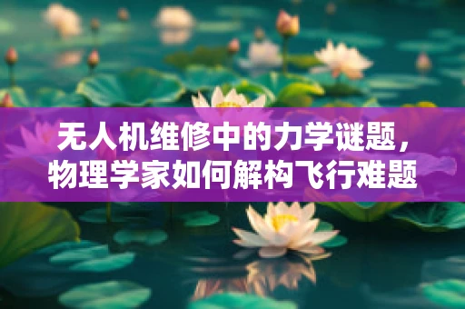 无人机维修中的力学谜题，物理学家如何解构飞行难题？