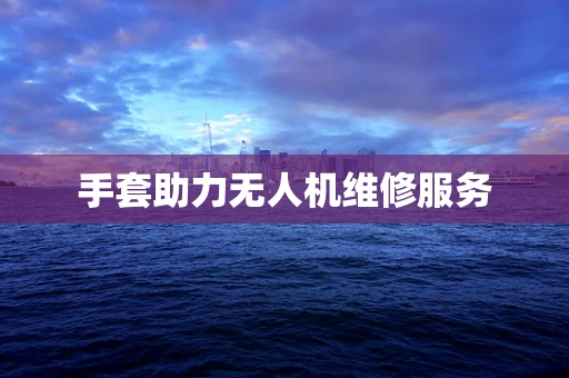 手套助力无人机维修服务
