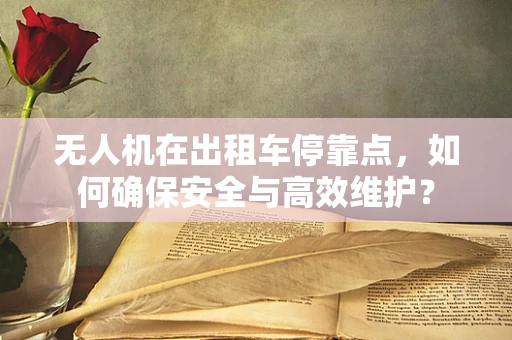 无人机在出租车停靠点，如何确保安全与高效维护？