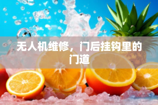 无人机维修，门后挂钩里的门道