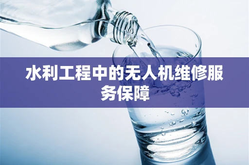 水利工程中的无人机维修服务保障