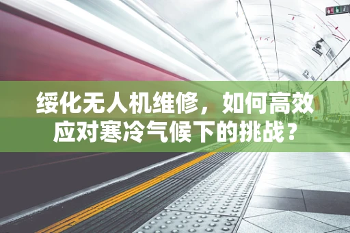 绥化无人机维修，如何高效应对寒冷气候下的挑战？