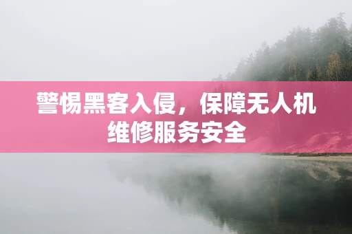 警惕黑客入侵，保障无人机维修服务安全