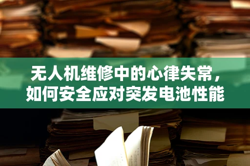 无人机维修中的心律失常，如何安全应对突发电池性能异常？