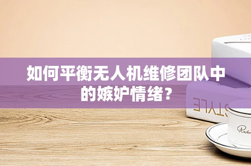 如何平衡无人机维修团队中的嫉妒情绪？