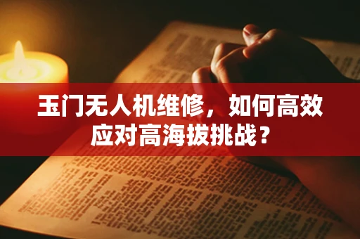 玉门无人机维修，如何高效应对高海拔挑战？