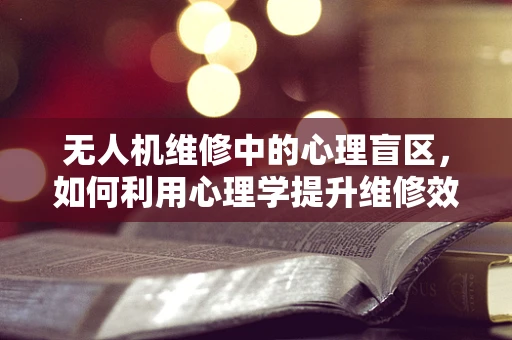 无人机维修中的心理盲区，如何利用心理学提升维修效率？