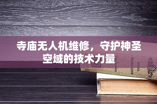 寺庙无人机维修，守护神圣空域的技术力量