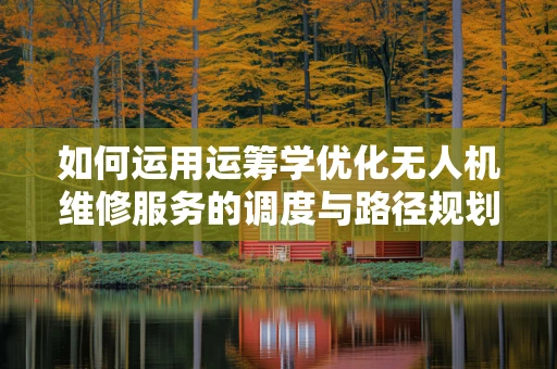 如何运用运筹学优化无人机维修服务的调度与路径规划？