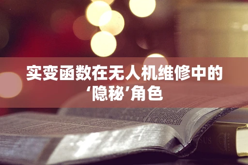 实变函数在无人机维修中的‘隐秘’角色