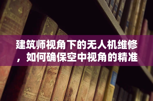 建筑师视角下的无人机维修，如何确保空中视角的精准与安全？