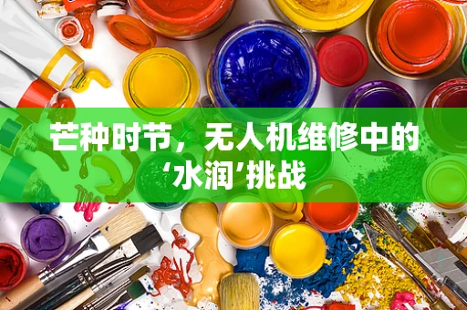 芒种时节，无人机维修中的‘水润’挑战