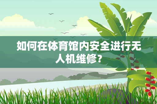 如何在体育馆内安全进行无人机维修？