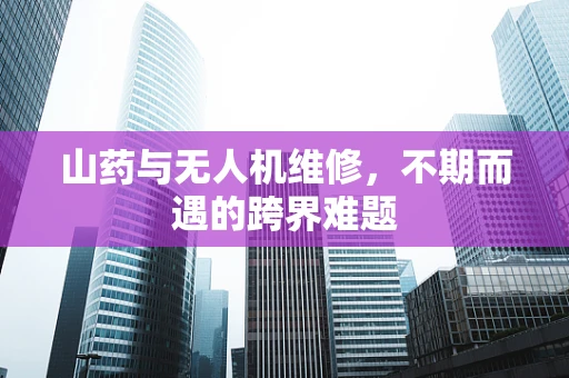 山药与无人机维修，不期而遇的跨界难题