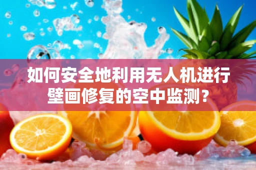 如何安全地利用无人机进行壁画修复的空中监测？