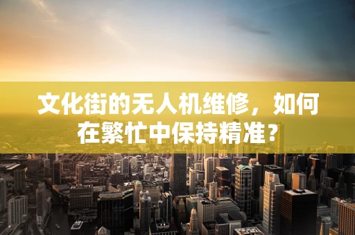 文化街的无人机维修，如何在繁忙中保持精准？