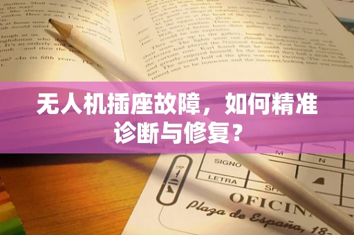 无人机插座故障，如何精准诊断与修复？