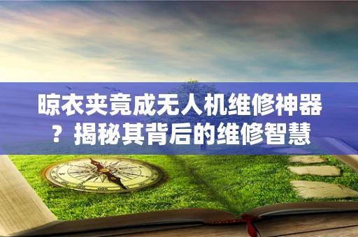晾衣夹竟成无人机维修神器？揭秘其背后的维修智慧