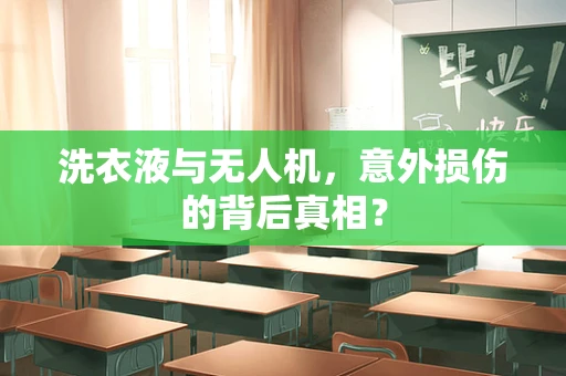 洗衣液与无人机，意外损伤的背后真相？
