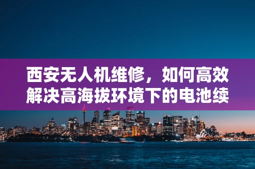 西安无人机维修，如何高效解决高海拔环境下的电池续航问题？