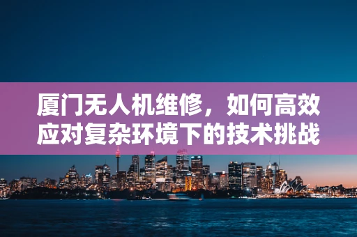 厦门无人机维修，如何高效应对复杂环境下的技术挑战？