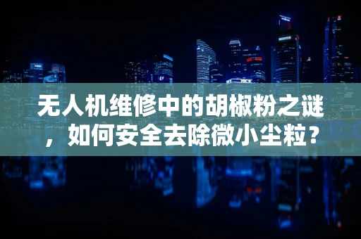 无人机维修中的胡椒粉之谜，如何安全去除微小尘粒？