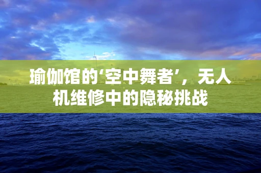 瑜伽馆的‘空中舞者’，无人机维修中的隐秘挑战