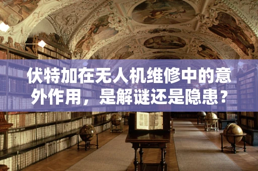 伏特加在无人机维修中的意外作用，是解谜还是隐患？