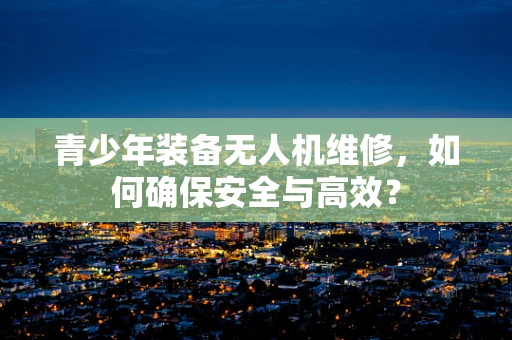 青少年装备无人机维修，如何确保安全与高效？
