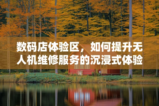 数码店体验区，如何提升无人机维修服务的沉浸式体验？