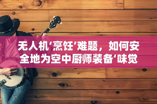 无人机‘烹饪’难题，如何安全地为空中厨师装备‘味觉’？