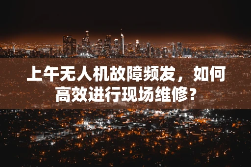 上午无人机故障频发，如何高效进行现场维修？