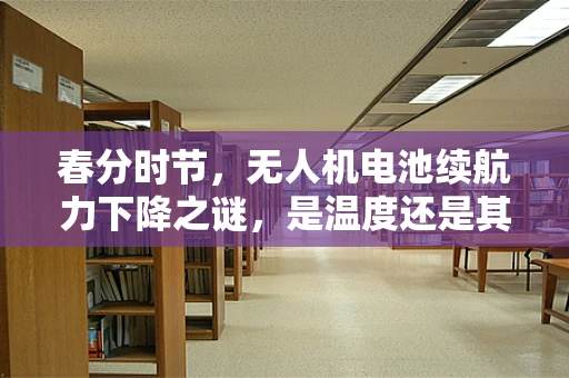 春分时节，无人机电池续航力下降之谜，是温度还是其他因素在作祟？
