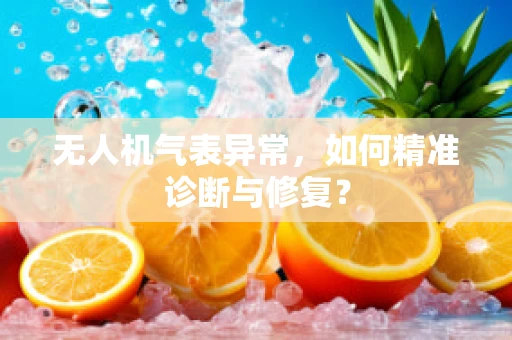 无人机气表异常，如何精准诊断与修复？