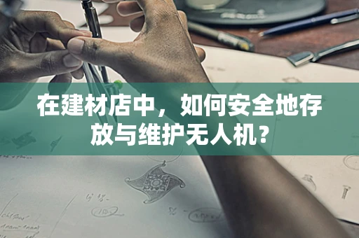 在建材店中，如何安全地存放与维护无人机？