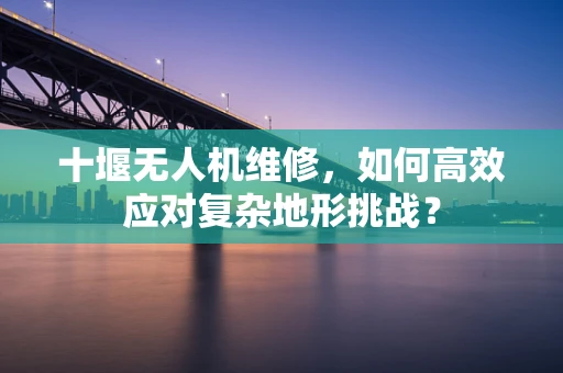 十堰无人机维修，如何高效应对复杂地形挑战？