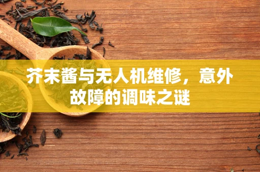 芥末酱与无人机维修，意外故障的调味之谜