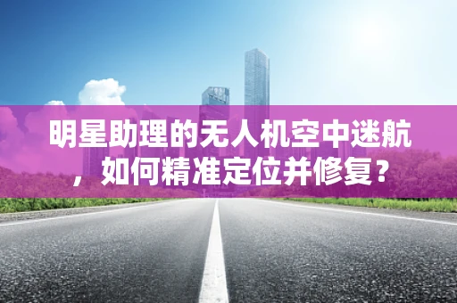 明星助理的无人机空中迷航，如何精准定位并修复？