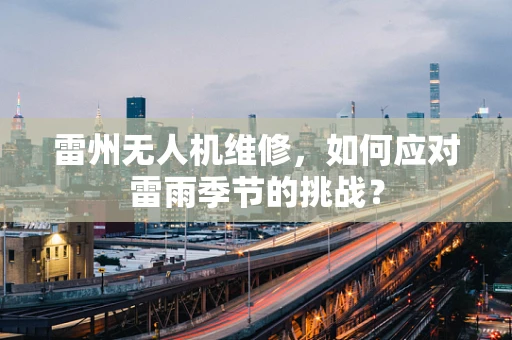 雷州无人机维修，如何应对雷雨季节的挑战？