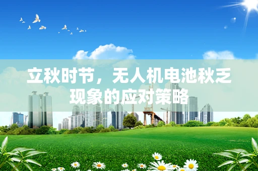 立秋时节，无人机电池秋乏现象的应对策略
