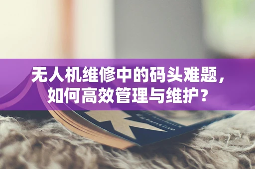 无人机维修中的码头难题，如何高效管理与维护？