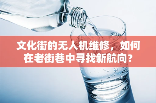 文化街的无人机维修，如何在老街巷中寻找新航向？