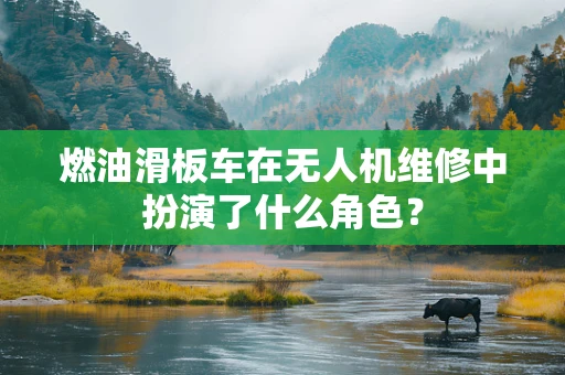 燃油滑板车在无人机维修中扮演了什么角色？