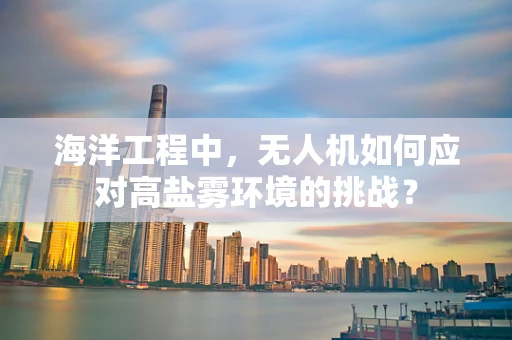 海洋工程中，无人机如何应对高盐雾环境的挑战？