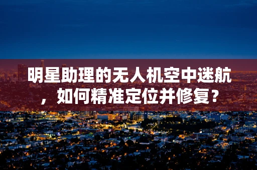明星助理的无人机空中迷航，如何精准定位并修复？