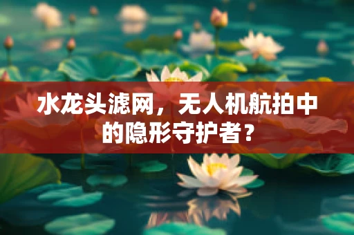 水龙头滤网，无人机航拍中的隐形守护者？