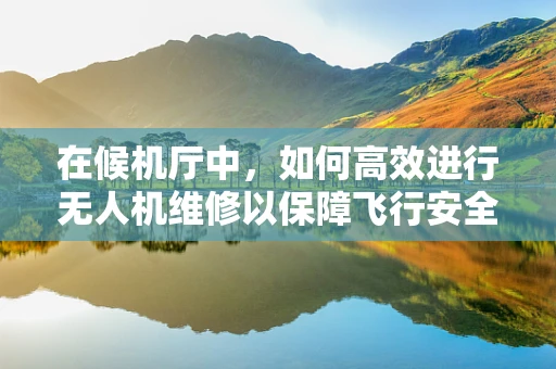 在候机厅中，如何高效进行无人机维修以保障飞行安全？