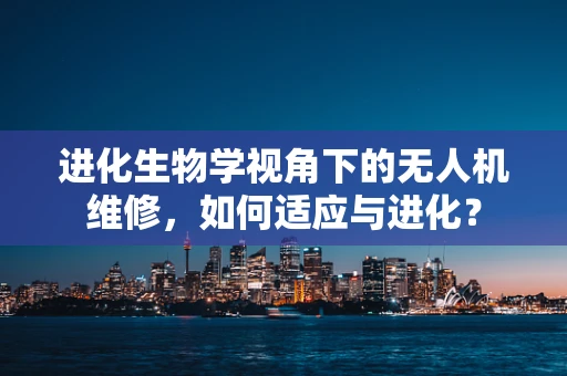 进化生物学视角下的无人机维修，如何适应与进化？