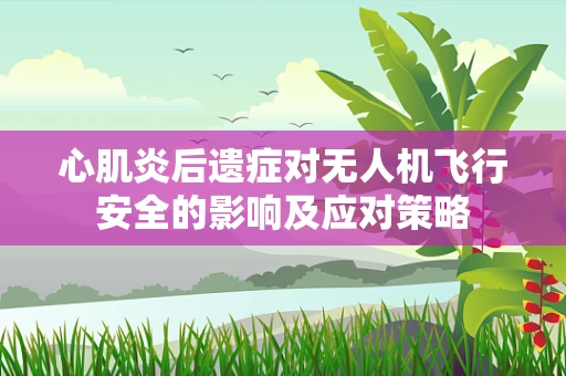 心肌炎后遗症对无人机飞行安全的影响及应对策略
